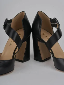 Clearance Décolleté tacco 9cm pelle Donna Décolleté