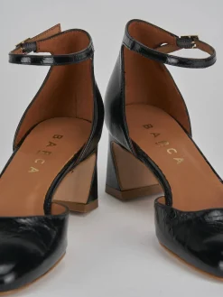 Outlet Décolleté tacco 5cm pelle Donna Décolleté