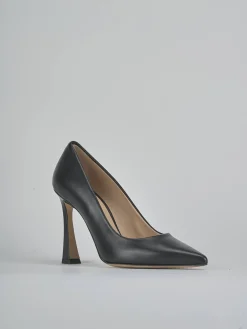 Outlet Décolleté tacco 9cm pelle Donna Décolleté