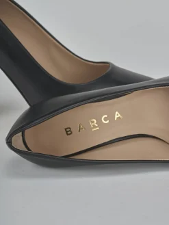 Outlet Décolleté tacco 9cm pelle Donna Décolleté