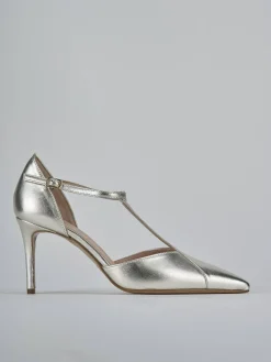 Discount Décolleté tacco 7cm pelle Donna Décolleté