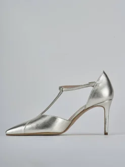 Discount Décolleté tacco 7cm pelle Donna Décolleté