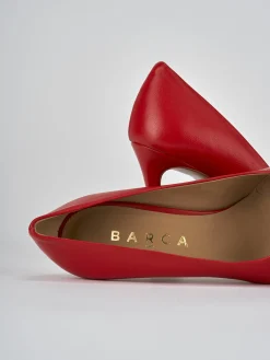 Discount Décolleté tacco 9cm pelle Donna Décolleté