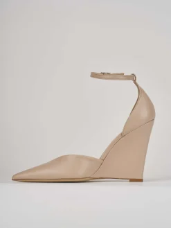 Discount Décolleté tacco 11cm pelle Donna Décolleté