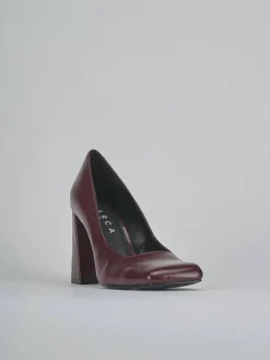 Décolleté tacco 9cm pelle sostenibile bordo' Donna Décolleté