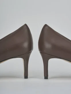 New Décolleté tacco 5cm pelle testa Donna Décolleté