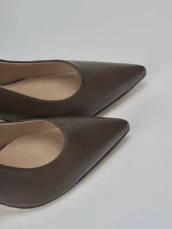 New Décolleté tacco 5cm pelle testa Donna Décolleté