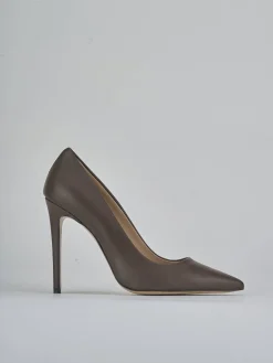 Online Décolleté tacco 10cm pelle testa Donna Décolleté