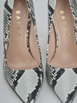 Sale Décolleté tacco 10cm pitone Donna Décolleté