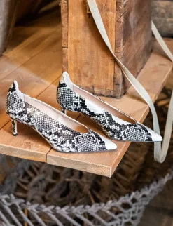 Hot Décolleté tacco 5cm pitone Donna Décolleté