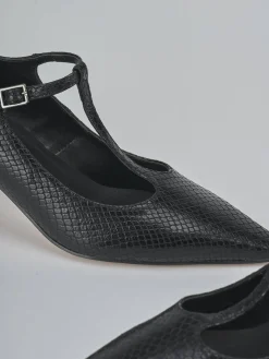 Hot Décolleté tacco 6cm pitone Donna Décolleté