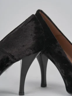 Discount Décolleté tacco 9cm velluto Donna Décolleté