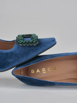 Sale Décolleté tacco 9cm velluto Donna Décolleté