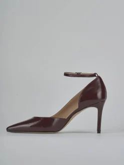 Décolleté tacco 7cm vernice bordo' Donna Décolleté