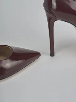 New Décolleté tacco 10cm vernice bordo' Donna Décolleté