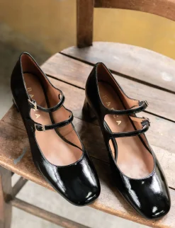 Outlet Décolleté tacco 5cm vernice Donna Décolleté