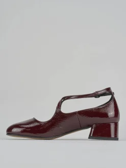 Best Décolleté tacco 4cm vernice bordo' Donna Décolleté