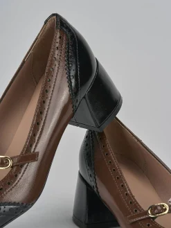 Sale Décolleté tacco 5cm vernice testa Donna Décolleté