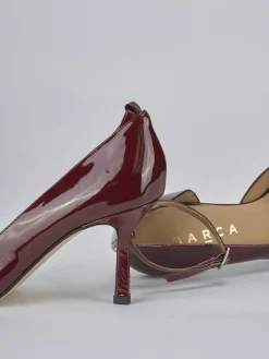 Sale Décolleté tacco 7cm vernice bordo' Donna Décolleté