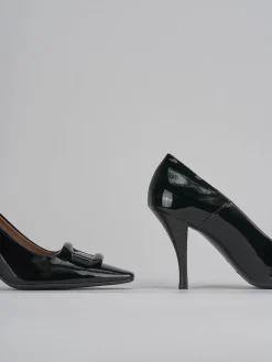 Hot Décolleté tacco 9cm vernice Donna Décolleté