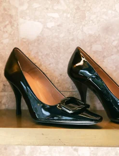 Hot Décolleté tacco 9cm vernice Donna Décolleté