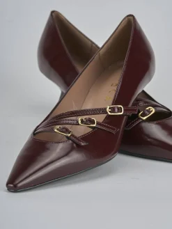 Best Décolleté tacco 6cm vernice bordo' Donna Décolleté