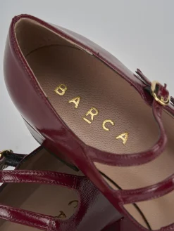 Best Décolleté tacco 3cm vernice bordo' Donna Décolleté