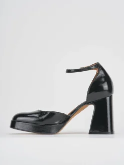 Outlet Décolleté tacco 9cm vernice Donna Décolleté