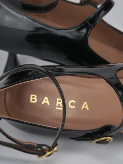 Outlet Décolleté tacco 5cm vernice Donna Décolleté