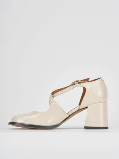 Outlet Décolleté tacco 8cm vernice Donna Décolleté