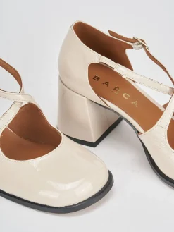 Outlet Décolleté tacco 8cm vernice Donna Décolleté