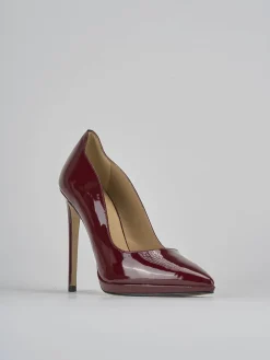 Sale Décolleté tacco 11cm vernice bordo' Donna Décolleté