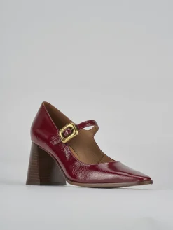 Best Décolleté tacco 7cm vernice bordo' Donna Décolleté