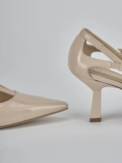 Clearance Décolleté tacco 7cm vernice Donna Décolleté