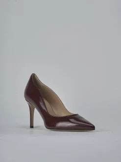 New Décolleté tacco 7cm vernice bordo' Donna Décolleté