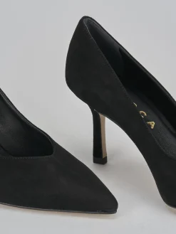 Best Decoltè tacco 7 cm camoscio Donna Décolleté