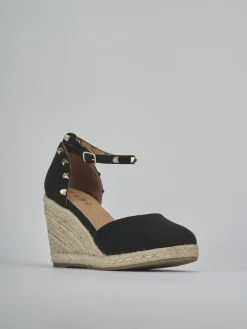 Online Espadrillas tacco 9cm camoscio sostenible Donna Espadrillas