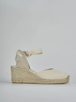 Best Espadrillas tacco 6cm tessuto Donna Espadrillas