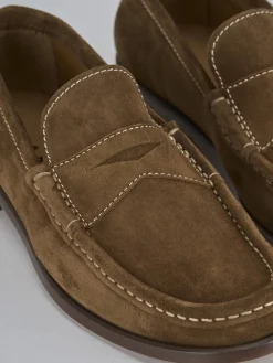 Clearance Mocassini camoscio Uomo Mocassini