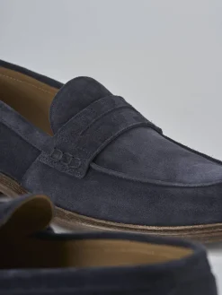 Outlet Mocassini camoscio Uomo Mocassini