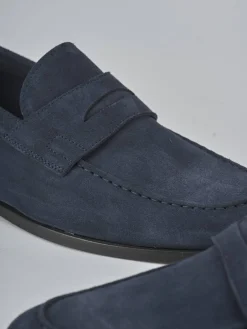 Outlet Mocassini camoscio Uomo Mocassini