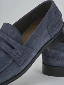 New Mocassini camoscio Uomo Mocassini