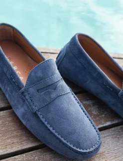 Hot Mocassini camoscio Uomo Mocassini