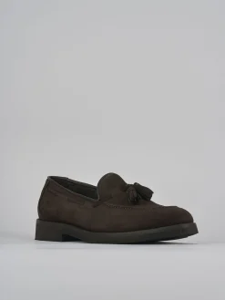 Outlet Mocassini camoscio testa Uomo Mocassini