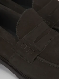 Online Mocassini camoscio testa Uomo Mocassini