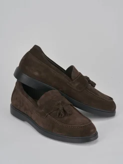 Hot Mocassini camoscio testa Uomo Mocassini