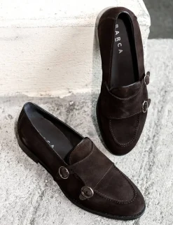 Hot Mocassini camoscio testa Uomo Mocassini