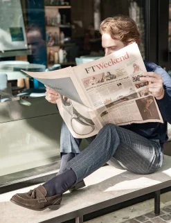 Clearance Mocassini camoscio testa Uomo Mocassini