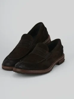 Discount Mocassini camoscio testa Uomo Mocassini