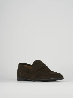 Hot Mocassini camoscio testa Uomo Mocassini